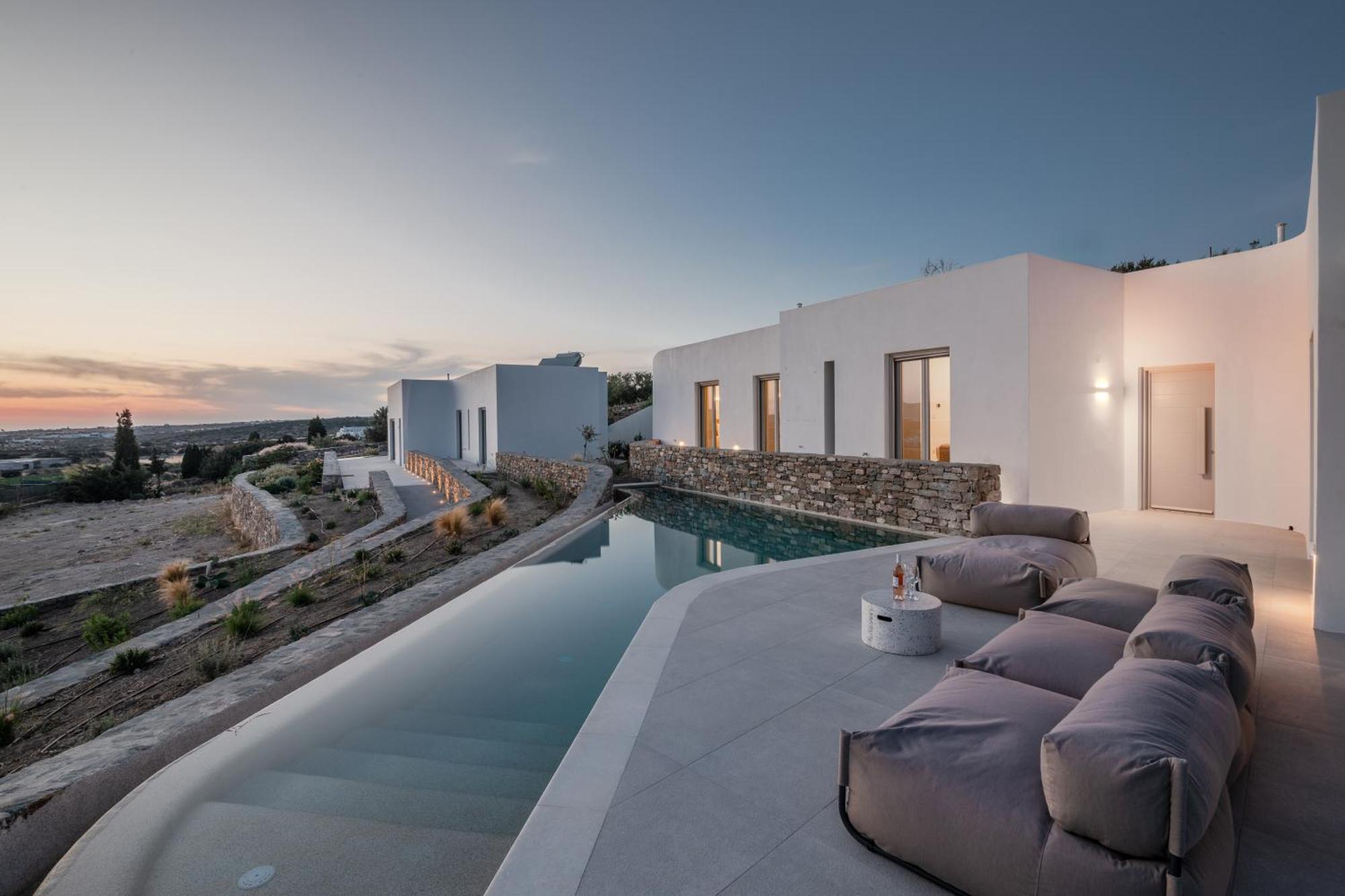 Melora Villas Paros Angairiá Habitación foto