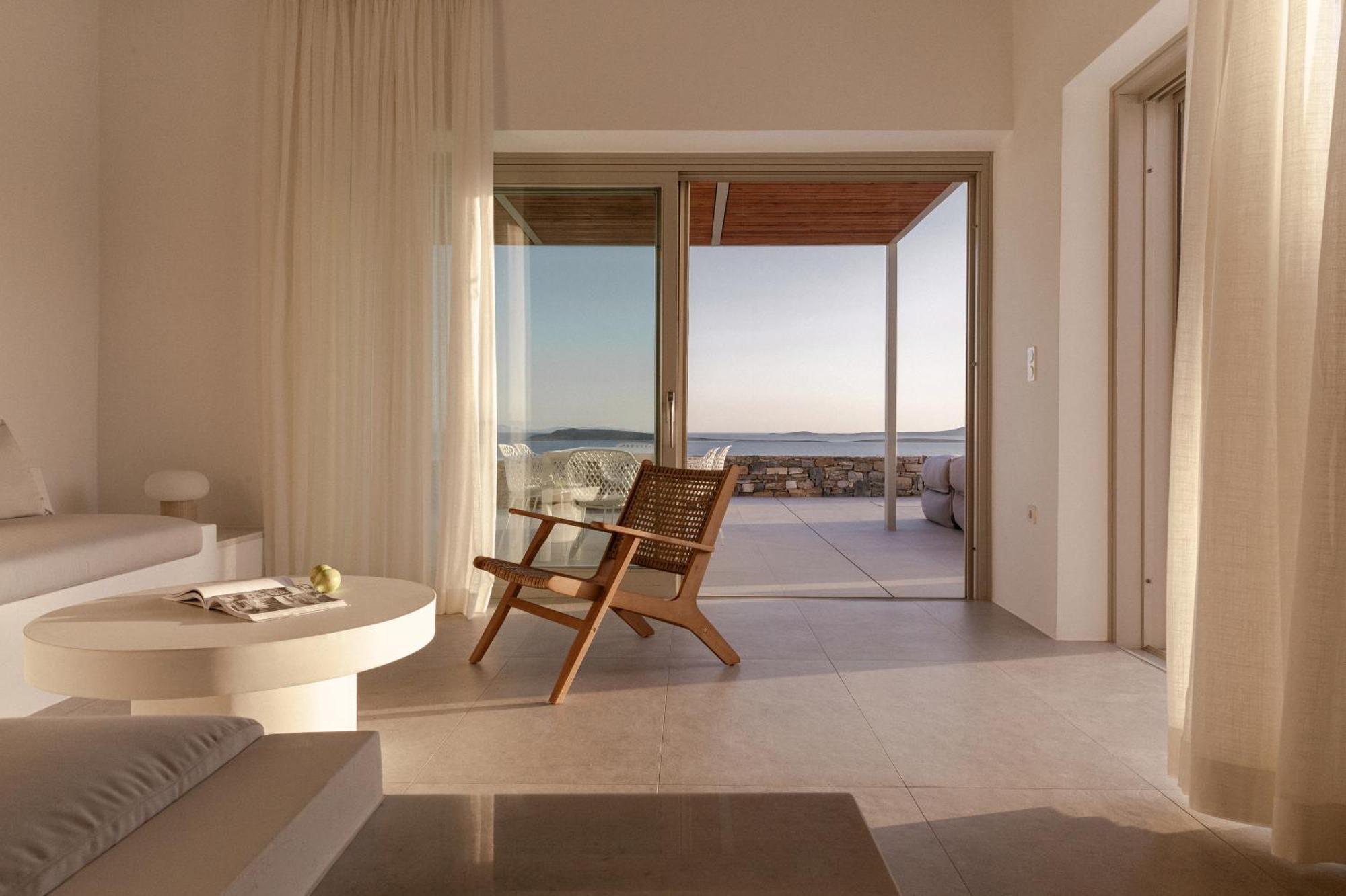 Melora Villas Paros Angairiá Habitación foto
